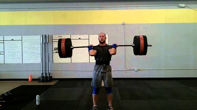 'Oscar 265 Clean and Jerk CrossFit Rise Above'