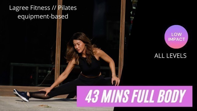 '43 mins full body shred // Lagree Fitness + Pilates // November 8, 2021'