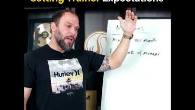 'Fitness Marketing - Setting Trainer Expectations'