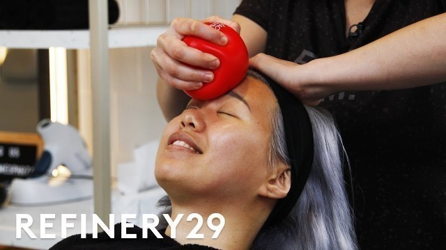 'I Got A Face Gym Workout Facial For $325 | Beauty With Mi | Refinery29'