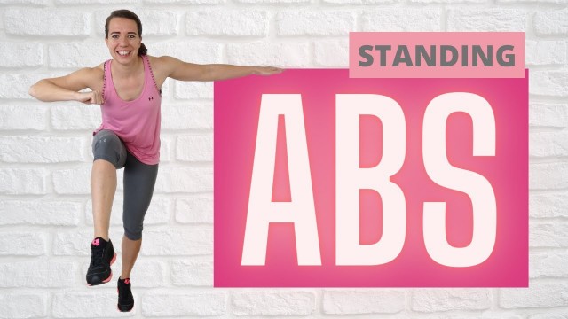 '30 Minute Standing Abs Workout to Flat your Belly – At Home Abs Exercises – No Equipment'