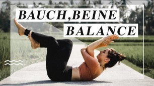 'Yoga Ganzkörper Flow | Bauch, Beine & Balance | 30 Minuten für Kraft & Stabilität'