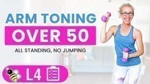 '30 Minute Cardio ARM TONING Workout for Women Over 50'