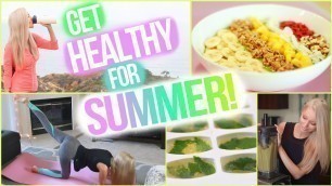 'Get Healthy with Me☀ Easy Health and Fitness Tips!'