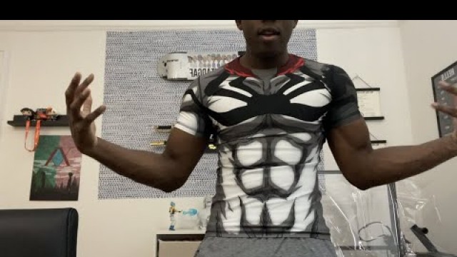 'JustSaiyan Gear Review (Anime Form Fitting Gym Clothing)'