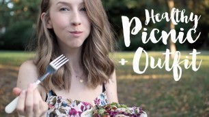 'Healthy Picnic Ideas + Outfit of the Day! ad | Rhiannon Ashlee'