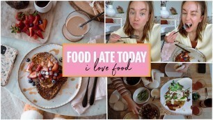 'Home Vlog! FOOD I ATE TODAY ~ Bao Bun Dinner Party + French Toast'