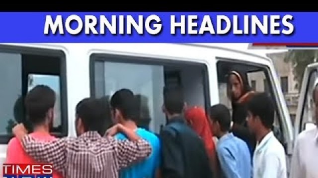 'Tejas Express Food Poisoning, Talwars To Be Set Free & More Morning Newshour Headlines'