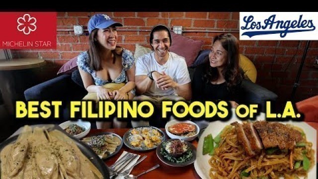 'Trying LA’s Top Rated Filipino Restaurants (ULTIMATE Filipino Food Tour!)'