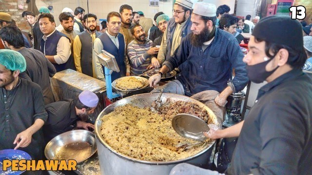 'PESHAWARI STREET FOOD TOUR - Shoba Bazar Lazeez Chawal & Nisar Charsi Tika - EP 13: Food Ka Pakistan'