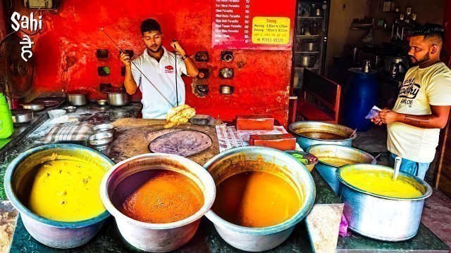 'Moti Punjabi Dhaba ka Cheapest Desi Food | Street Food India | Hidden Gem'