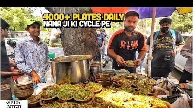 '800 Plates ek GHANTE mein | Delhi Street Food ke King | Fateh ki Kachori Rs 30/- Only!'