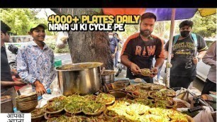 '800 Plates ek GHANTE mein | Delhi Street Food ke King | Fateh ki Kachori Rs 30/- Only!'