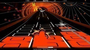 'Audiosurf: wizard needs food badly'