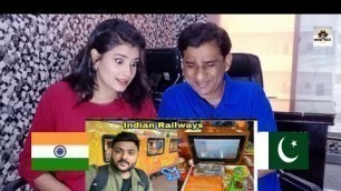 'Pakistani Reacts to Tejas Express Executive Class Food Review | Ahmedabad to Mumbai |Indian Railways'