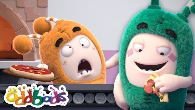 'Oddbods Make the Yummiest Italian Pizza | New Funny Cartoon'