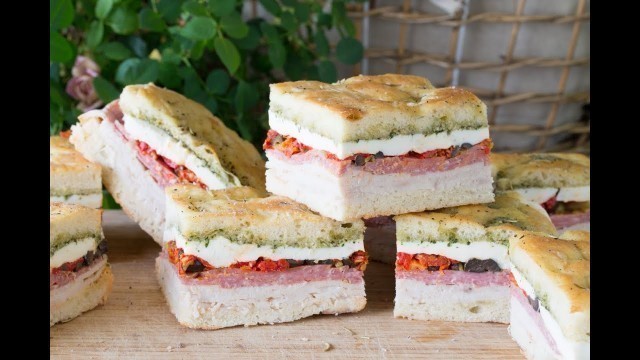 'How to Make Pressed Italian Picnic Sandwiches'