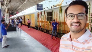 'IRCTC Lucknow Tejas Express | India\'s First Private Train Journey'