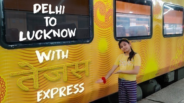 'India\'s First Private Train Delhi To Lucknow Tejas Express full journey | Frozen Dolls | Avika Singh'