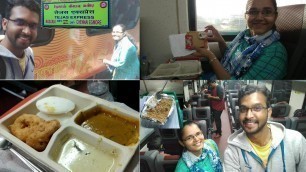 'Tejas express food service vlog part 2 | Chennai to madurai'