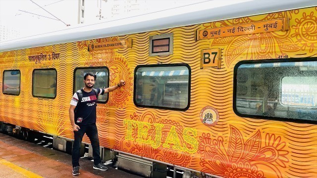 '12952 Modern Tejas Mumbai Rajdhani express Full Journey and Review'