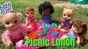 'Baby Alive Abby And Pumpkins Picnic Lunch  