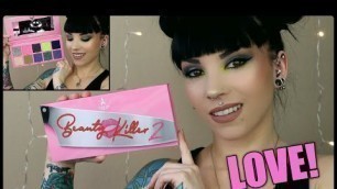 'I Tried The Beauty Killer 2 Palette! | 1st Impressions | Jeffree Star Cosmetics | #Dossier'