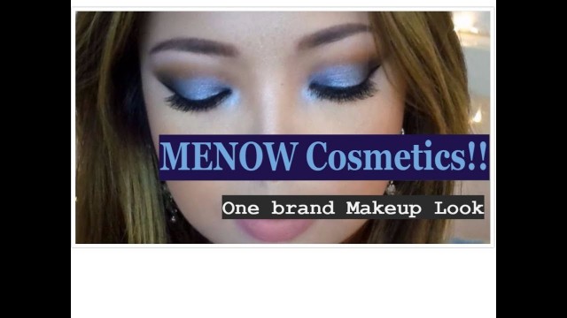 'MeNow Cosmetics | One brand Makeup Tutorial'