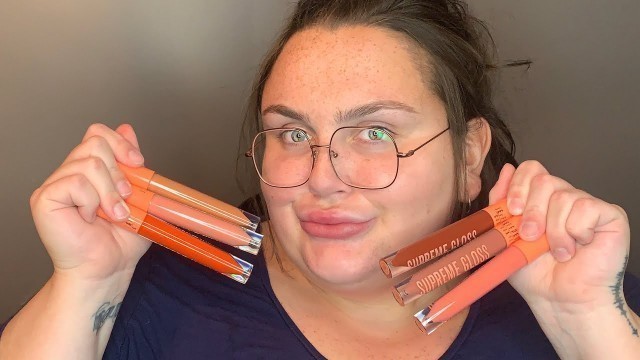 'Lip Swatching EVERY NEW Jeffree Star Cosmetics Supreme Gloss From Pricked'