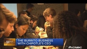 'Chipotle CEO on digital strategy for food'