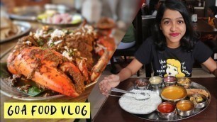 'Goa Food Vlog | Best Indian Food in Panjim | Anagha Mirgal | Indian Street Food | Food Vlog'