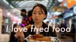 'KOREAN STREET FOOD VLOG #1// Gwangjang Market, Seoul'