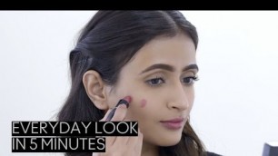 'EVERYDAY LOOK IN 5 MINUTES'