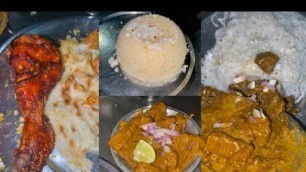 'രാത്രി food അടി | പുട്ട്,ബീഫ് ലിവർ,ചിക്കൻ കടായ്,നൂൽ പുട്ട്