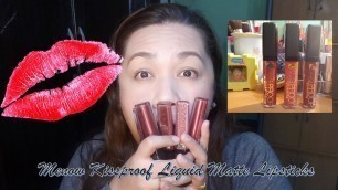 'Makeup Product Review: Menow Kissproof Long Lasting Matte Liquid Lipstick (Tagalog)'