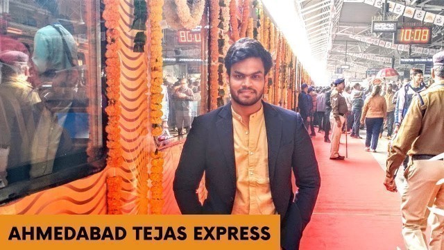 'Mumbai Ahmedabad Tejas Express Executive Class full journey'