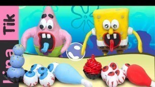 'Red Food and Blue Food Challenge | Sponge Bob and Patrick Star Mukbang Animation'