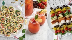 'No-Cook Vegan Summer Picnic Recipes | Easy AF'