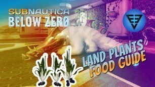 'Land Plants food guide Subnautica Below Zero'