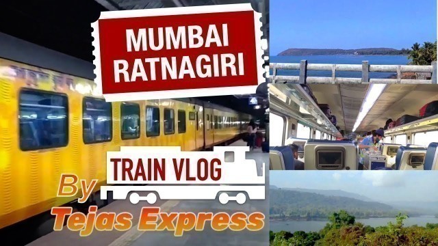 'Tejas Express Mumbai to Ratnagiri Konkon Railway Train Journey @PlayFunTV'