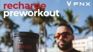 'Review of FNX fitness Recharge preworkout (purchase link in description with discount)'