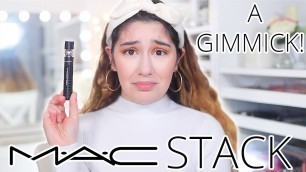 'VIRAL MAC COSMETICS MAC STACK MASCARA REVIEW'