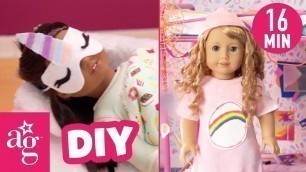 'DIY Sleepover & 2021 Accessories Compilation | Doll DIY | @American Girl'