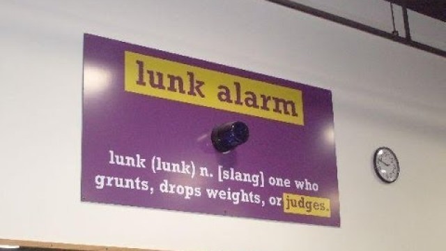 'LUNK ALARM: Grunting your way to a new PR'