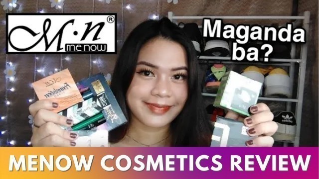 'MENOW COSMETICS REVIEW + DEMO (SIMPLE GLAM LOOK 2021)'