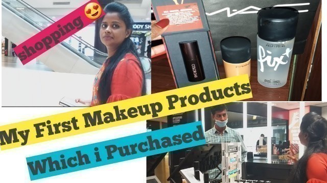 'Mac Cosmetics in hyderabad || Foundation for Dark skin tone || first visit after lockdown punjagutta'