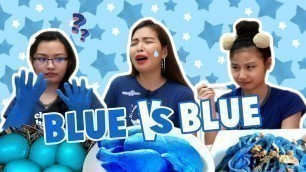 'MYSTERY BLUE FOOD VS BLUE FOOLS SWITCH UP CHALLENGE | GOODBYE APRIL LAST FOOL PRANK | Aurea & Alexa'