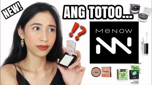 'KAMUSTA ANG MENOW COSMETICS? + GIVEAWAY!!!'