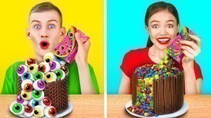 'FUNNY FOOD TRICKS AND HACKS || Awesome Food Hacks For Every Occasion By 123 GO! GOLD'