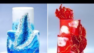 'RED VS BLUE FOOD CHALLENGE | So Yummy Cake Decorating Ideas | King Of Cake'